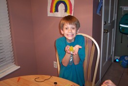 The proud father of "Snaily"