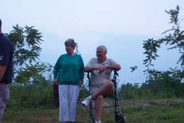 A proud Nana and Papa