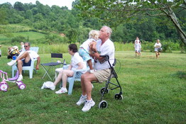 Kate got a kiss from Papa