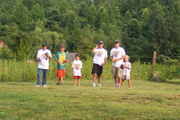 The Official Bocce Team of the 2006 Fouracre Reunion