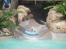 I think this slide wasn't quite "thrilling" enough for Alex