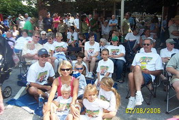 Waiting for the parade to start