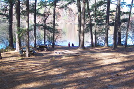 The view from our campsite