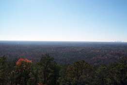 Gorgeous view from the mountain top