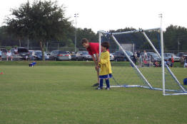 Even though they scored, he was still happy as a clam