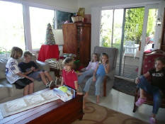 Cousins hanging out