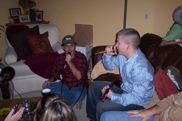 Serious singing - NOT!