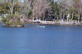 Patch took Justin on a tour of the river