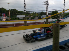 Alex is trying to pass Thomas