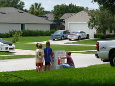 I can't believe my boys are the "big" kids on the block now