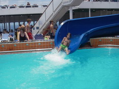 Alex shooting out the slide