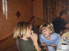 Alex was being very sweet with Ryan