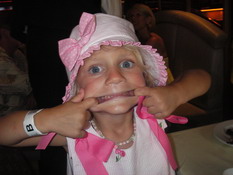 Kate being a goofball!