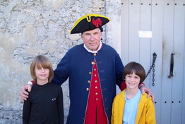 A Spanish soldier in the fort
