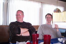 My cousin, Tom, and my brother, David