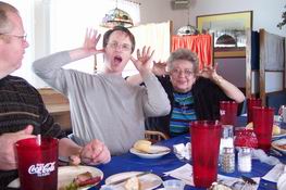 Gee, I wonder where we get our zaniness from?