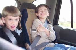 Silly faces!