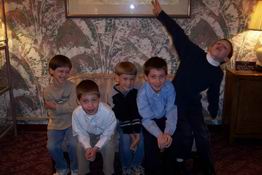 My boys with my cousin, Rick's, boys