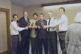 All of the pall bearers:  Mark, my cousins Rick, Scott, Rod and Dan, and my brother, David.