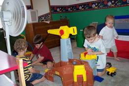 To avoid age issues, Patch's room became the 3-year-old room