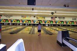 Yes, the ball did go straight for that one last pin!  Wow!