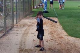 Patch and I had our own little practice