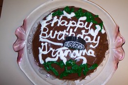 Patrick's work of art - with love to Grandma
