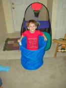 Patrick in motion - of course!