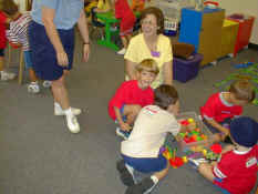 Alex's first day of school (with all of his best friends from last year)