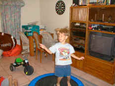 Alex jumping