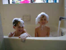 A "nice and cozy warm" bath 