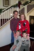 We tortured the children with a family picture