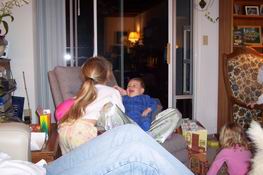 Ashley making Ryan laugh