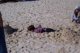 Patch testing out his bunker