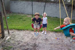 The kid knows how to enjoy life!