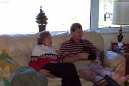Jay and Stacie keeping the couch warm