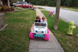 Faster, Alex!  Faster!