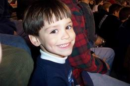 He was bursting with excitement!