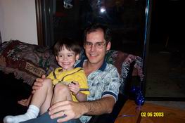 Mark and his mini-me