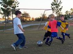 He certainly wasn't afraid to go for the ball!