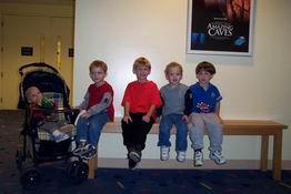 Trust me - this is the only moment when all 5 were still at the same time!