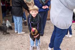 "Take my picture, Mom!"