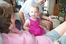 Danielle was full of smiles!