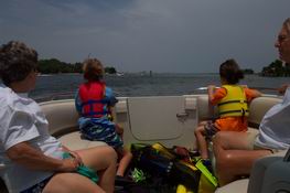 On their way out to the gulf to catch some dinner