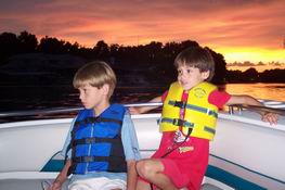 Heading out for the fireworks