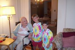 and with Great-Grandpa