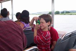 Nana gave the kids their own disposable cameras - Patch was snapping away!