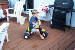 Alex thought he was little again