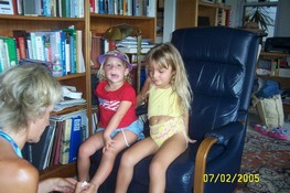 Mary Beth, Danielle and Julia had some girl time