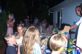 Dinner with 23 people